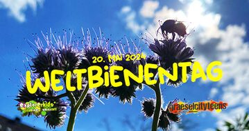 Weltbienentag 2024 Aktionstag: ...pflanzt mehr Bienenwiesen an!  20. Mai 2024