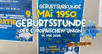 Warum gibt es den Europatag? Warum wird er am 9. Mai gefeiert? 14. Mai 2024